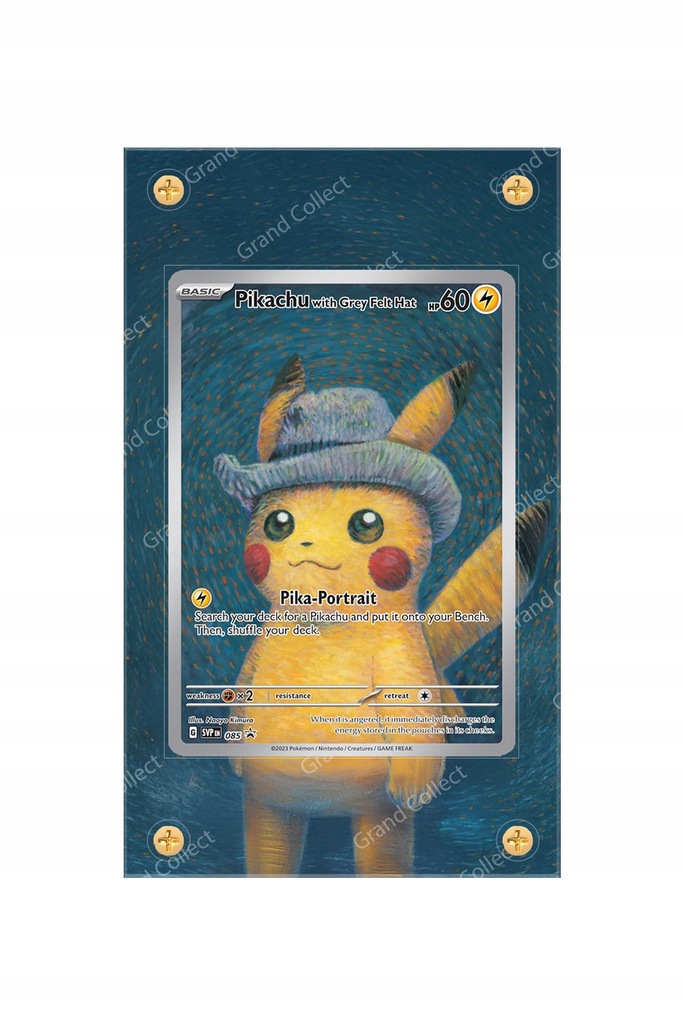 Ramka z rozszerzoną grafiką do karty Pokémon Pikachu with