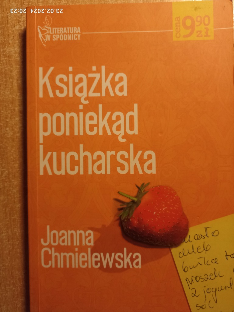 Książka poniekąd kucharska - Chmielewska