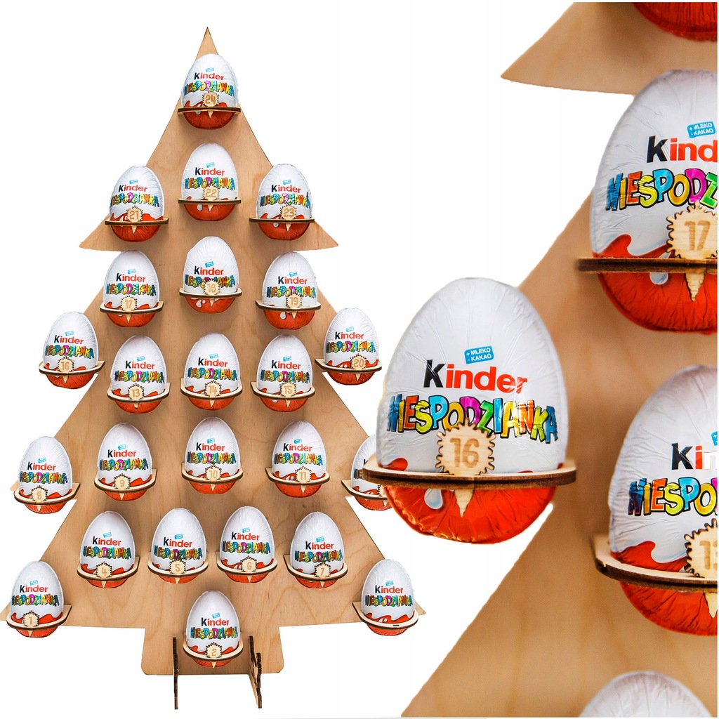 Купить Рождественский елочный адвент-календарь для яиц-сюрпризов: отзывы, фото, характеристики в интерне-магазине Aredi.ru