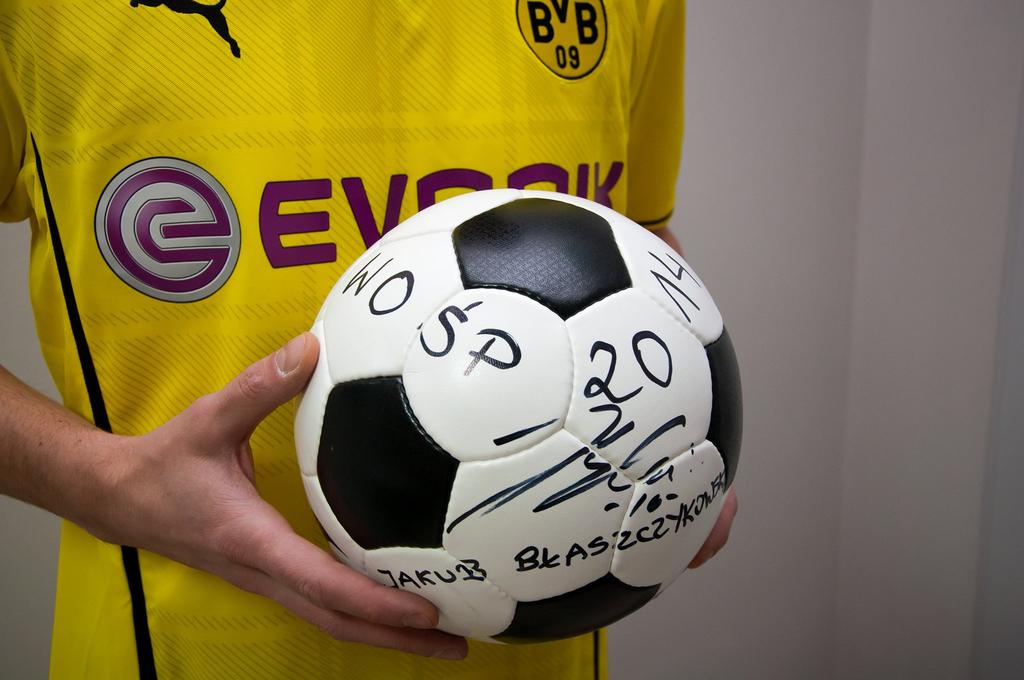 Piłka z autografem Jakuba Błaszczykowskiego