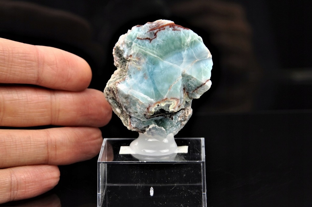 M.K.CAPAR_LARIMAR RZADKO SPOTYKANY MINERAŁ L4