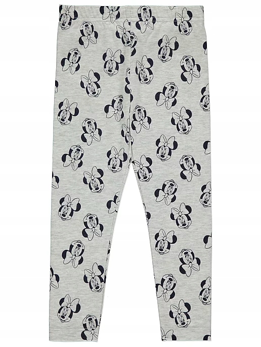 DISNEY legginsy MYSZKA MINNIE bawełna 80-86/12-18