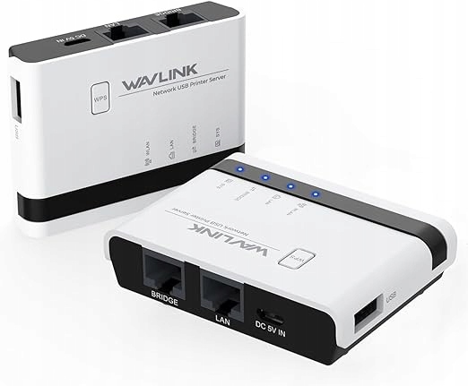 WAVLINK WL-NU516U1 Bezprzewodowy serwer druku OUTLET