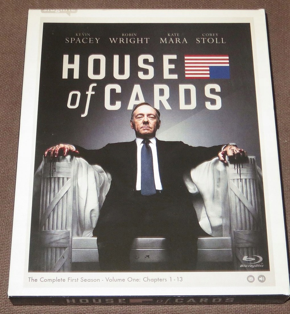 4x Blu-ray : House of Cards - Sezon 1