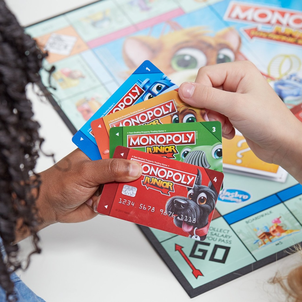 HASBRO MONOPOLY JUNIOR BANKING +TERMINAL PL E1842 7124967487