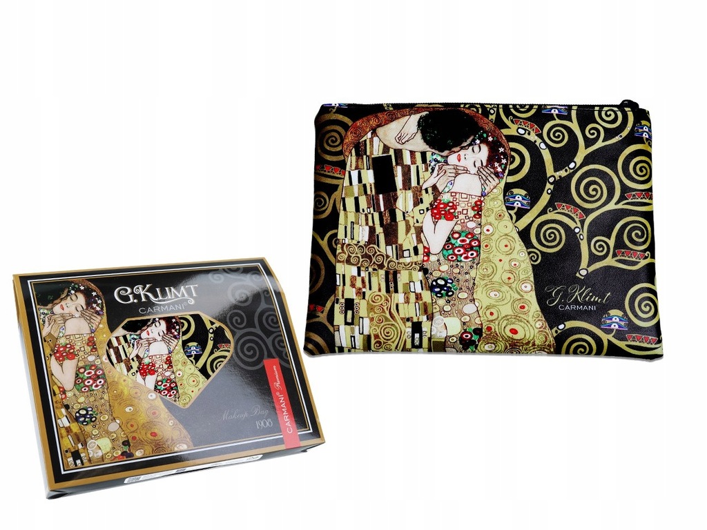 Kosmetyczka - G. Klimt, Pocałunek (CARMANI)
