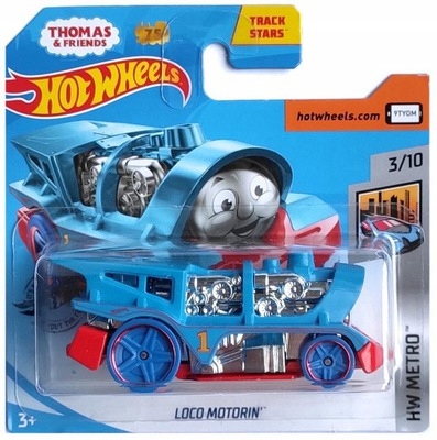 HOT WHEELS 5785 POCIĄG TOMEK