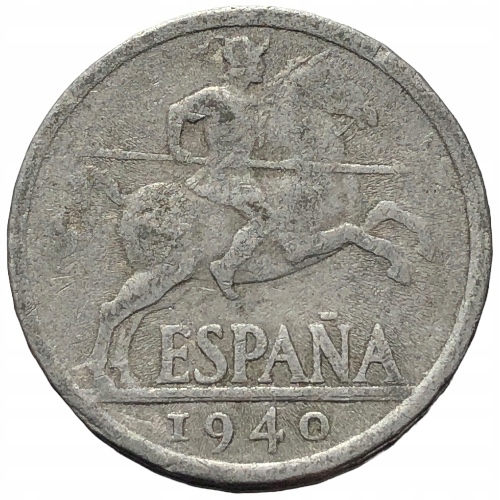 62314. Hiszpania - 10 centymów - 1940r.