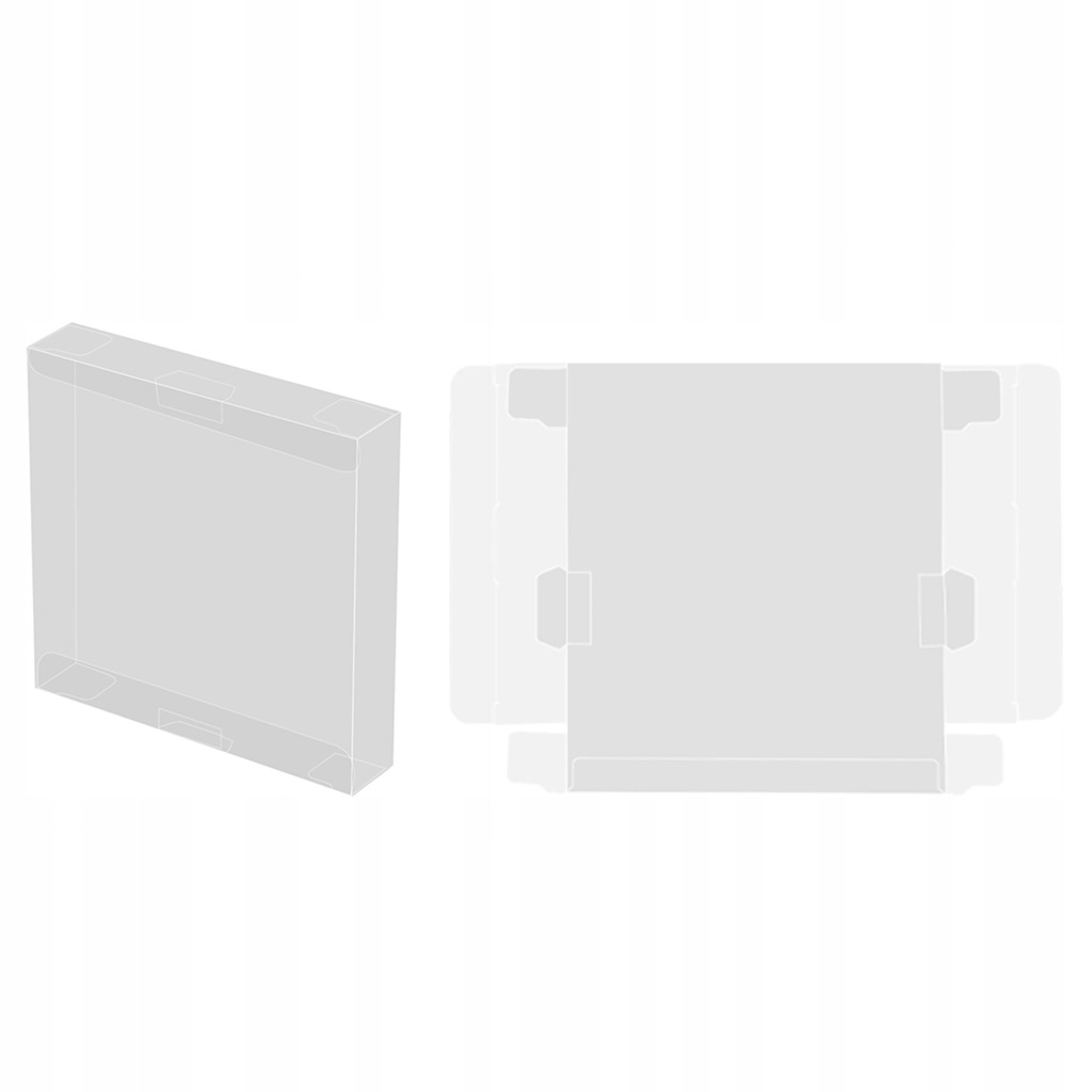 10X PRZEZROCZYSTY POKROWIEC OCHRONNY NA GAME BOY