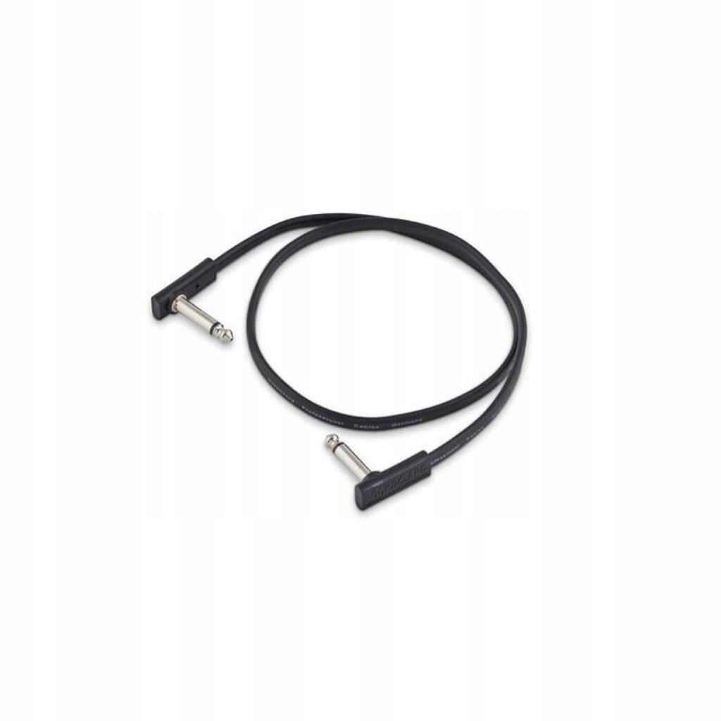 Kabel J-J 0,60m RockBoard Flat Patch Cable Black