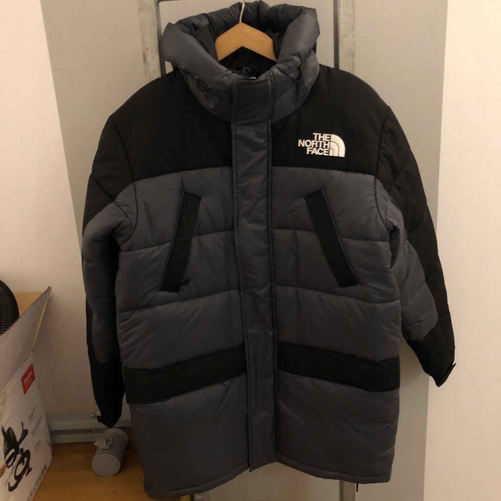 THE NORTH FACE KURTKA PUCHOWA M szara zimowa