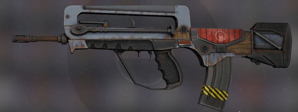 FAMAS ZLIKWIDOWANY DECOMMISSIONED STATTRAK CS GO