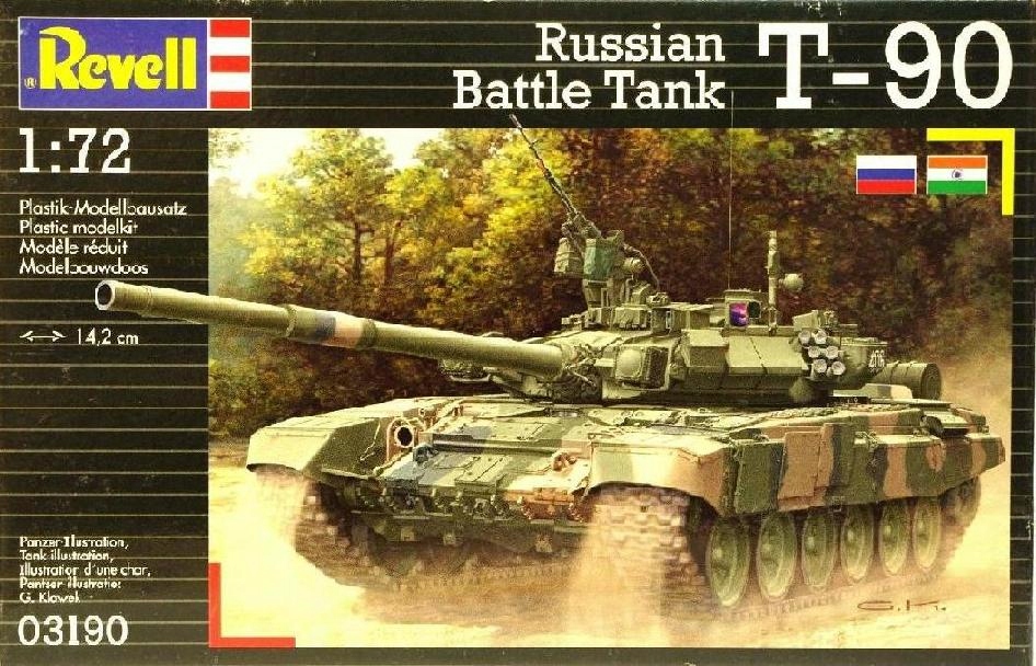 REVELL Russian Battle Tank T-90