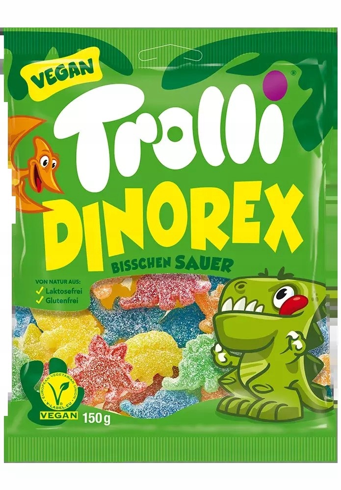 Trolli Dinorex Żelki 150 g Trolli