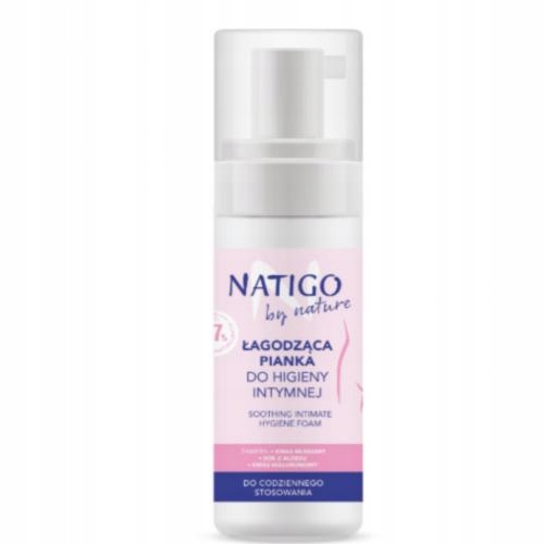 NATIGO Łagodząca pianka do higieny intymnej, 150ml