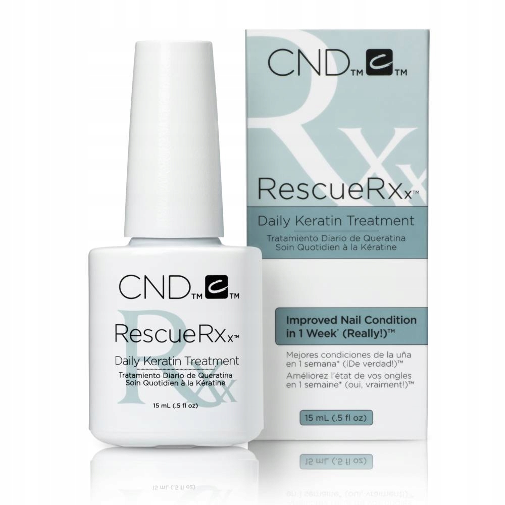 CND RescueRxx 15ml Odżywka keratynowa kuracja