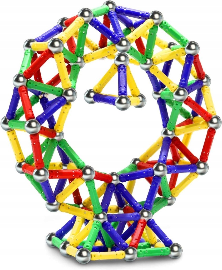 KLOCKI MAGNETYCZNE KONSTRUKCYJNE JVCHENGXI 106 SZT