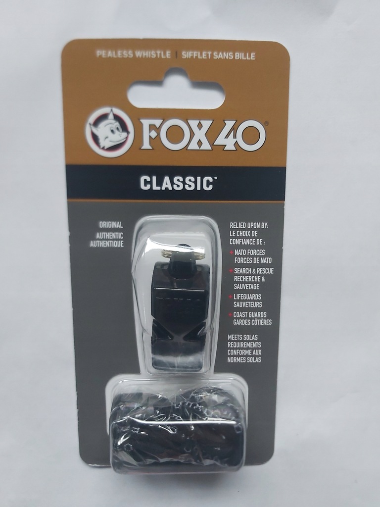 Купить WHISTLE FOX 40 CLASSIC BLACK ORIGINAL PRO 115дБ: отзывы, фото, характеристики в интерне-магазине Aredi.ru