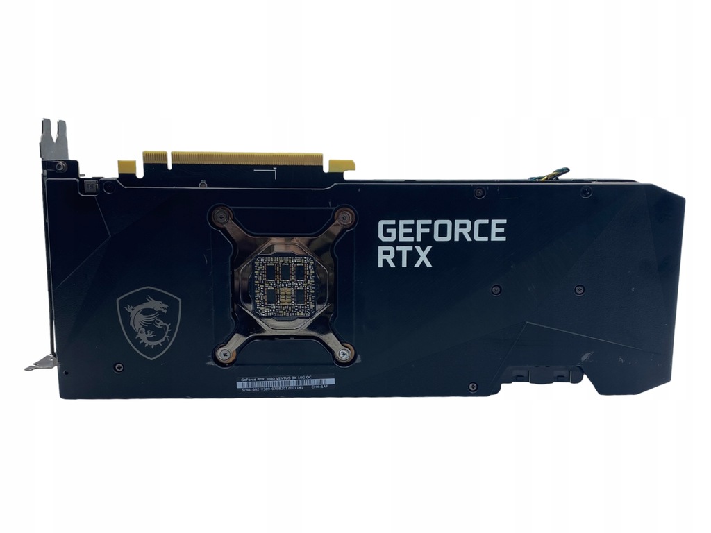 Купить Видеокарта MSI RTX 3080 Ventus 10 ГБ: отзывы, фото, характеристики в интерне-магазине Aredi.ru