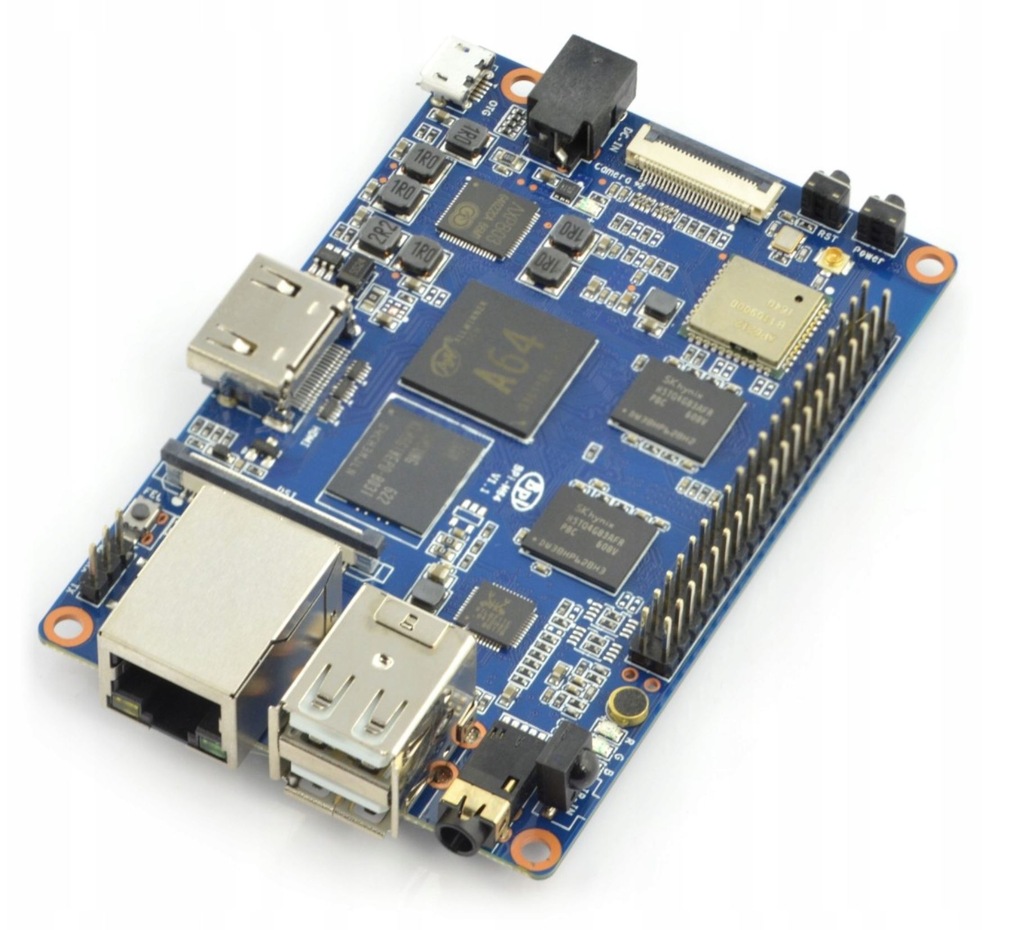 Banana PI M64 2GB Flash 8GB A53 ARM Quad-Core