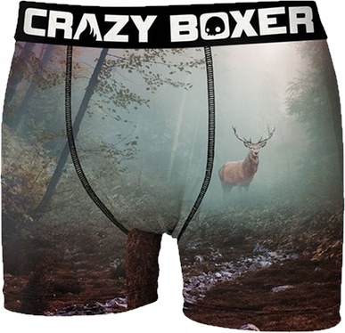 B_M CrazyBoxer smieszne bokserki męskie deer r-S