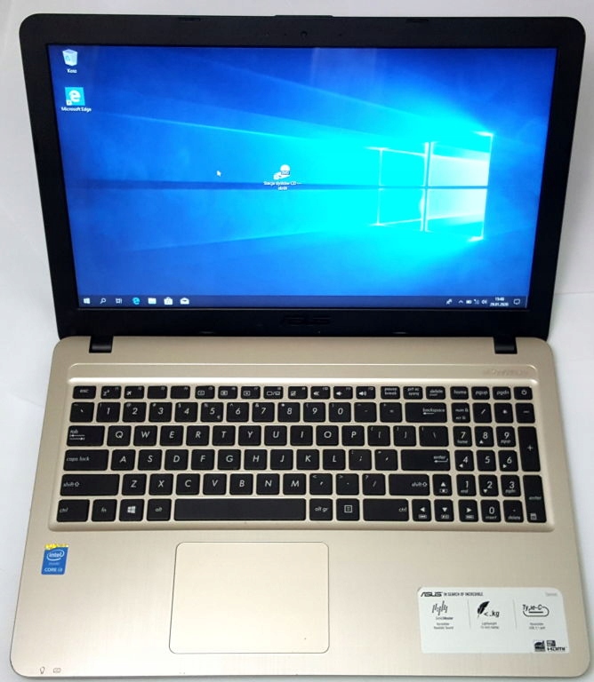 LAPTOP ASUS A540L 4 GB INTEL CORE I3 5005U