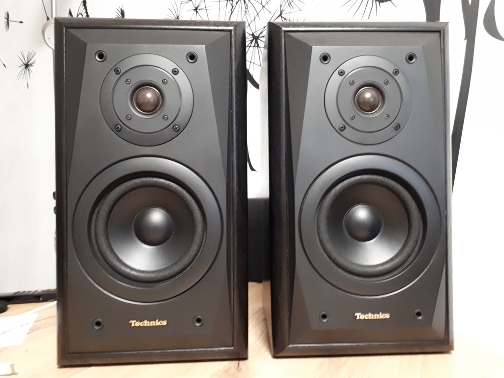 TECHNICS SB-CA10 ZADBANE KOLUMNY MONITORY 100 W