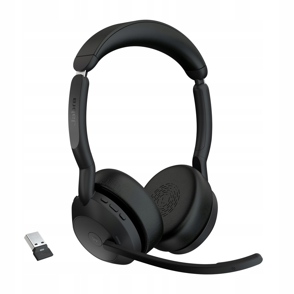 Jabra Evolve2 55 Zestaw słuchawkowy Bezprzewodowy Opaska na głowę Biuro/cen