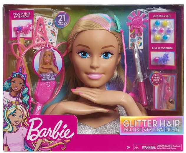 Купить Головка для укладки Barbie 63575 Glitter Deluxe: отзывы, фото, характеристики в интерне-магазине Aredi.ru