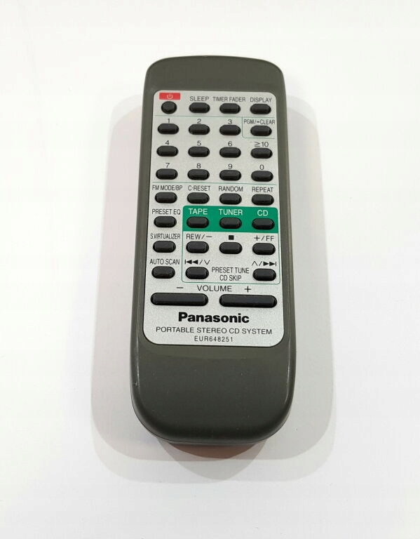 Как разобрать пульт panasonic Купить PANASONIC RX-ES20 + ПУЛЬТ ДУ: отзывы, фото и характеристики на Aredi.ru (