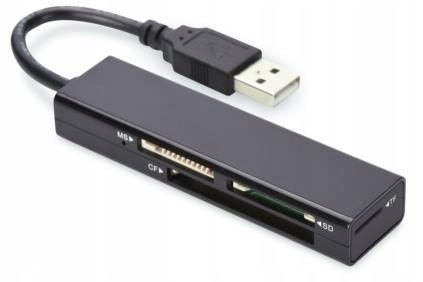 Czytnik kart 4-portowy USB 2.0 HighSpeed (Compact