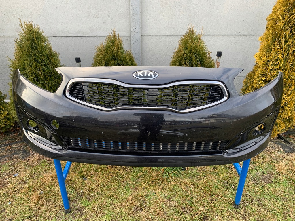 KIA CEED II 2 LIFT 1518 ZDERZAK PRZÓD BEZ DZIUR