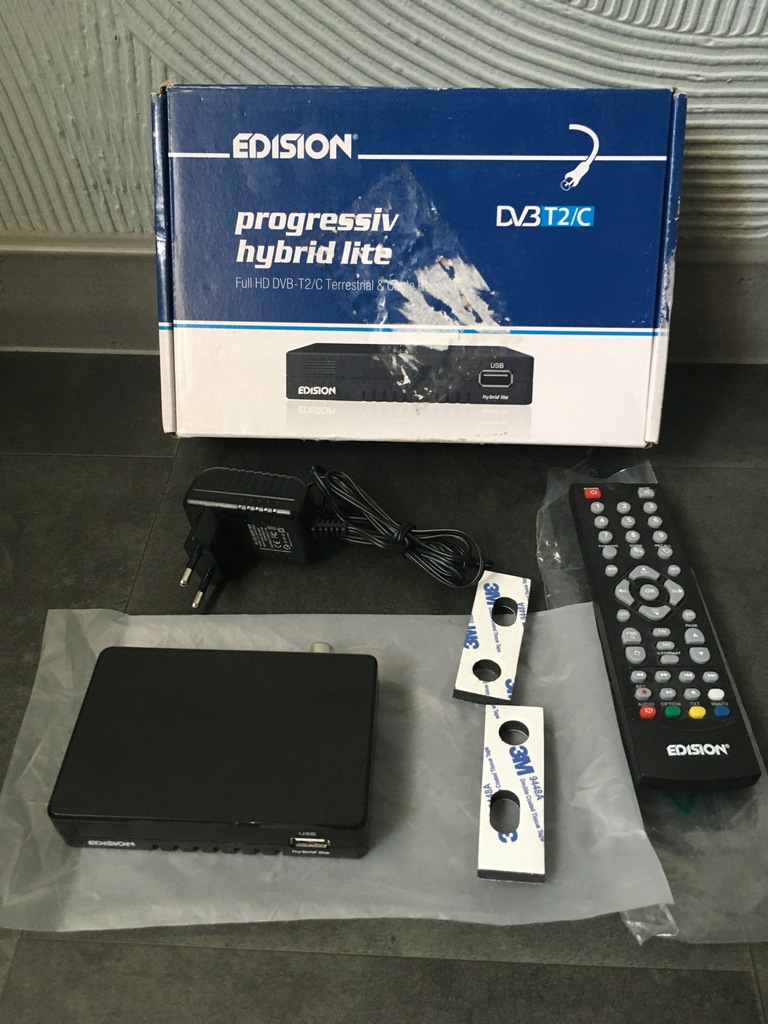 Tuner DVB-T2 Edision progressiv hybrid lite