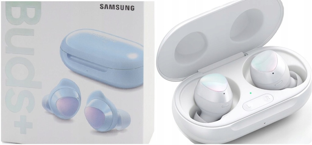 SAMSUNG GALAXY BUDS+ R175 WHITE BT NOWE SŁUCHAWKI