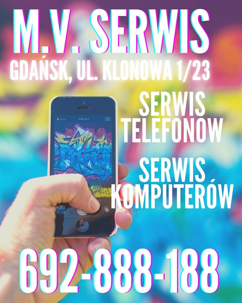 MV SERWIS GDAŃSK SERWIS GSM / SERWIS LAPTOPÓW