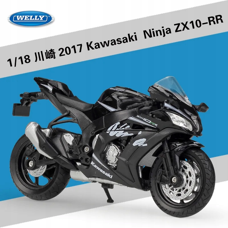 1:18 scale Welly mini Kawasaki 2017 NINJA ZX1