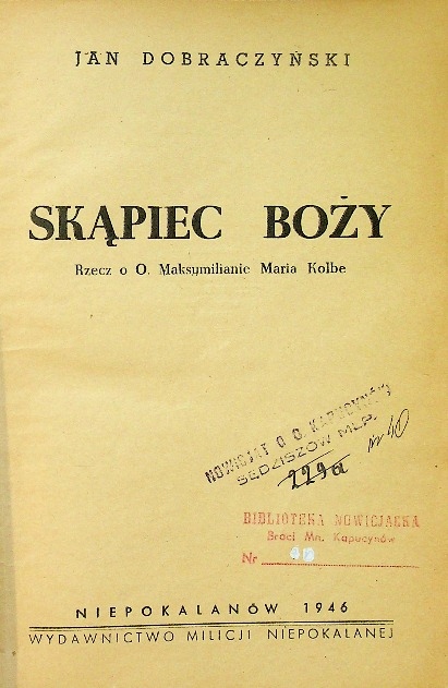 Skąpiec Boży 1946 r.