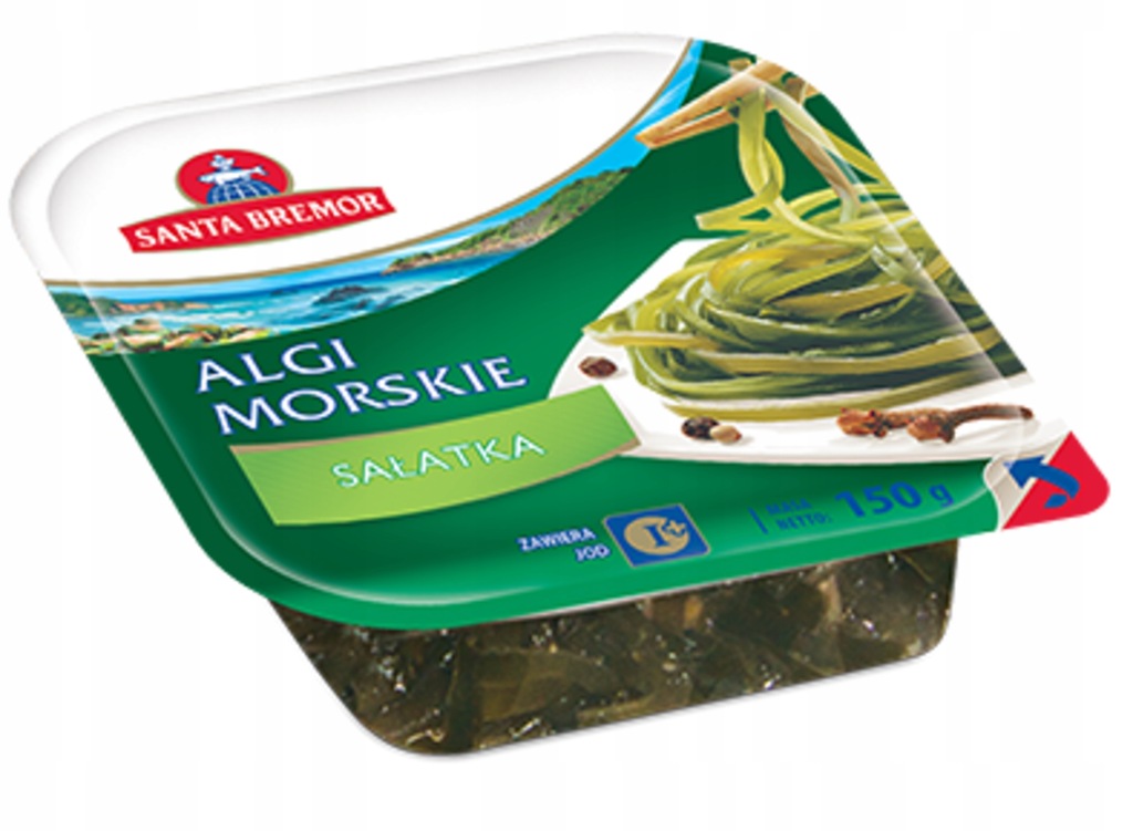 Algi morskie marynowane 150g Santa Bremor