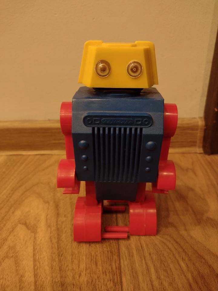 Stara Zabawka Robot Prl Kosmiczna
