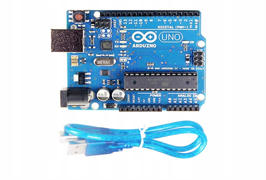Moduł Uno R3 zgodny z Arduino + kabel USB