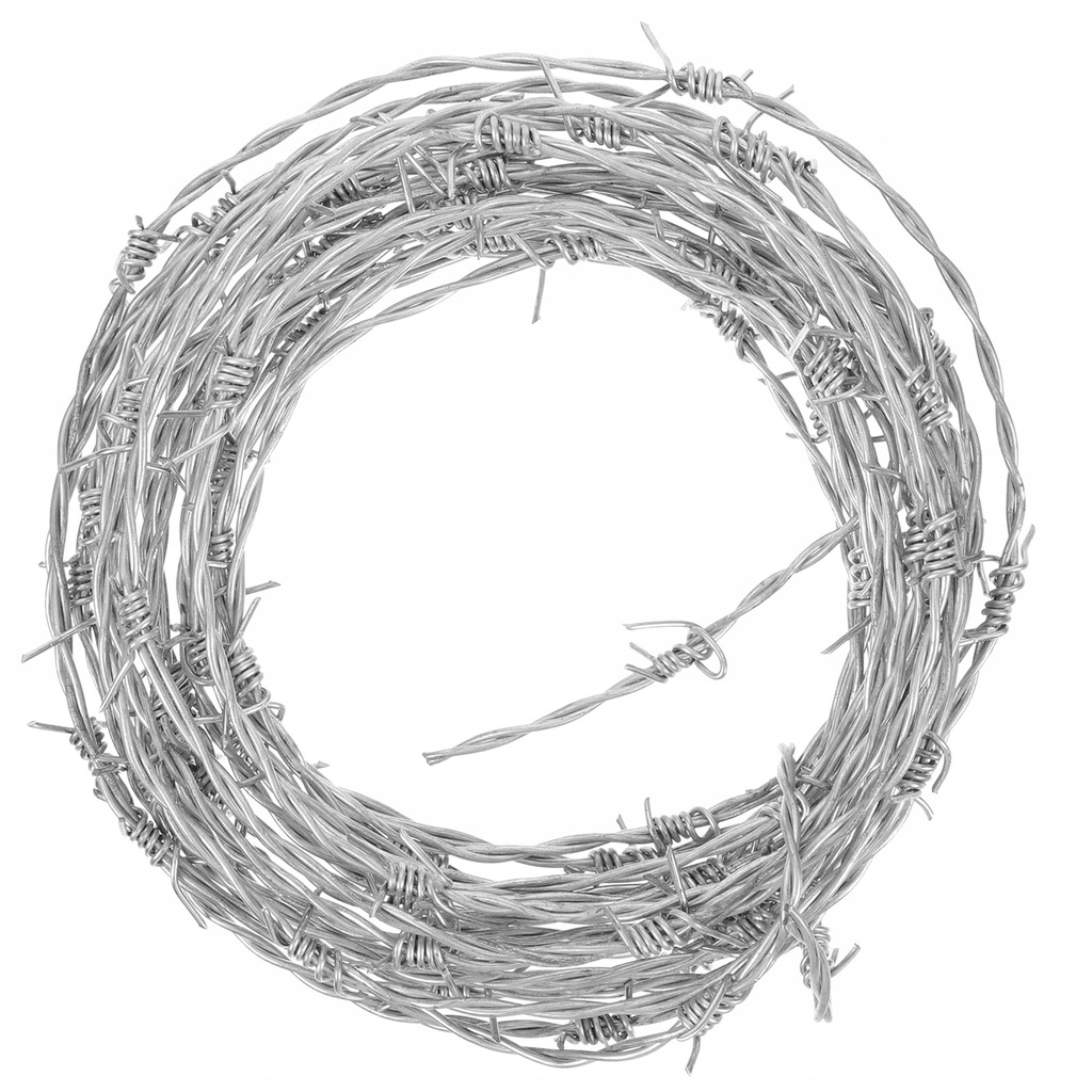 BARBED WIRE FENCE ANIMAL DEFENDING WIRE FENCE