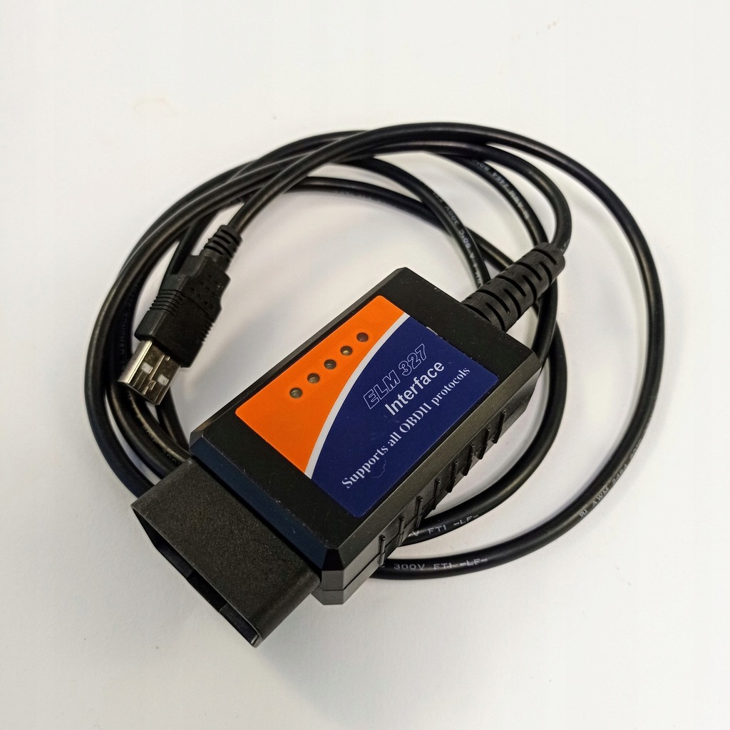 INTERFEJS DIAGNOSTYCZNY OBD2 ELM 327 USB