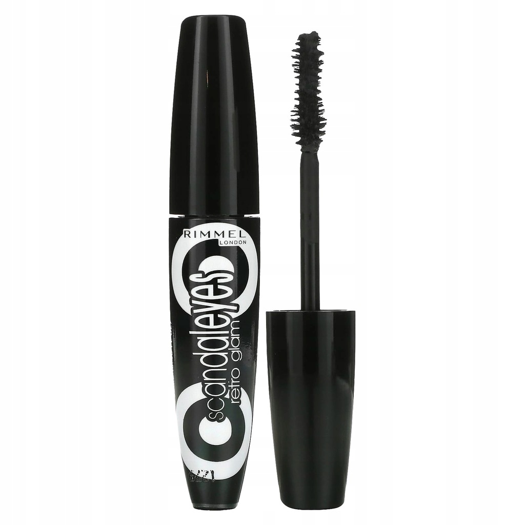 Rimmel London, Scandaleyes Retro Glam Tusz do Rzęs, 003 Ekstremalnie Czarny