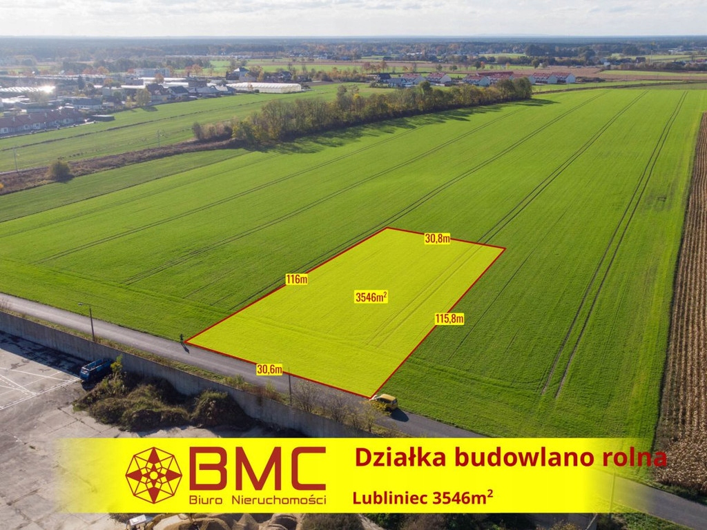 Działka, Lubliniec, 3546 m²
