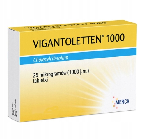 Vigantoletten 1000 D3 na odporność 90 tabletek