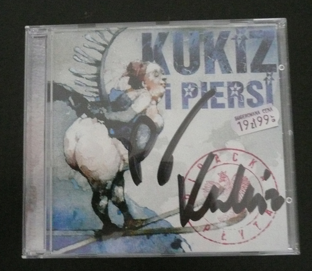 Kukiz CD "Piracka Płyta"- autograf-aukcja dla Kuby