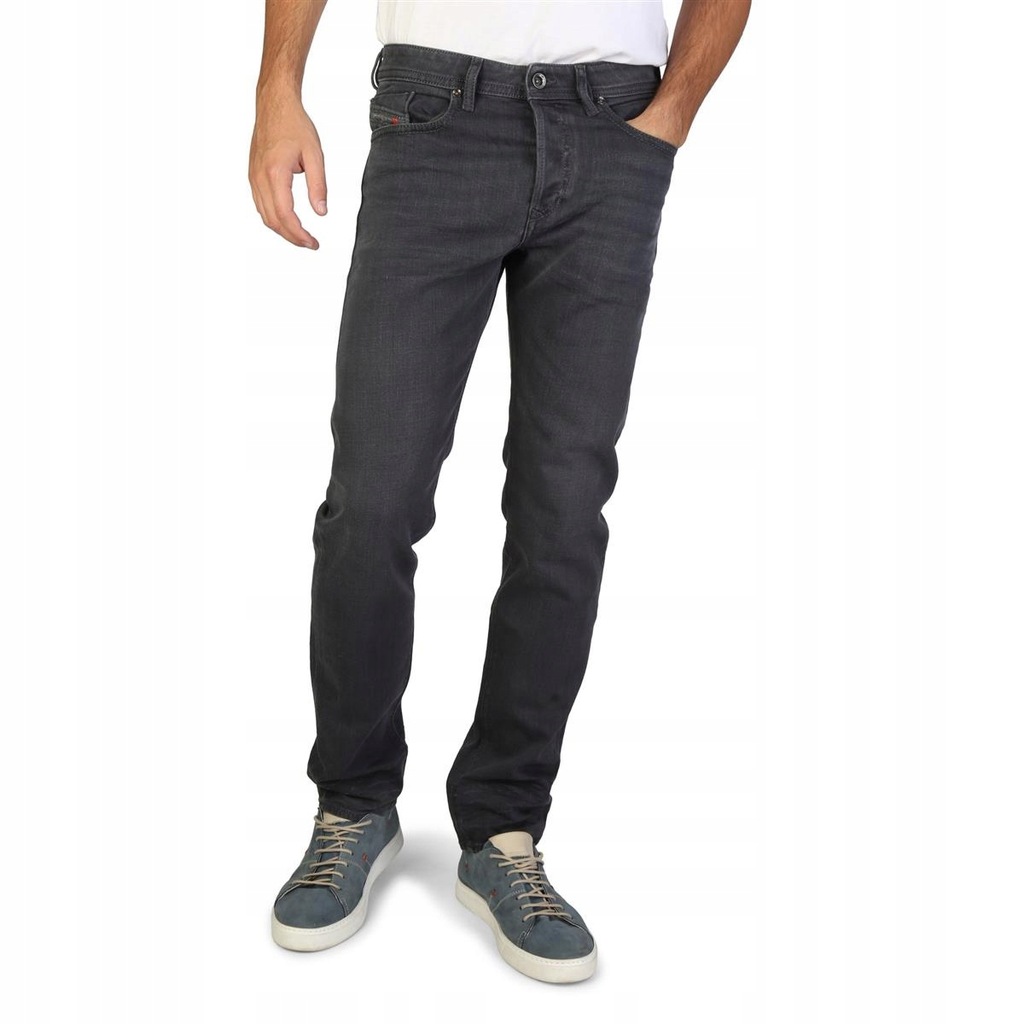 Diesel spodnie męskie jeans szary 31