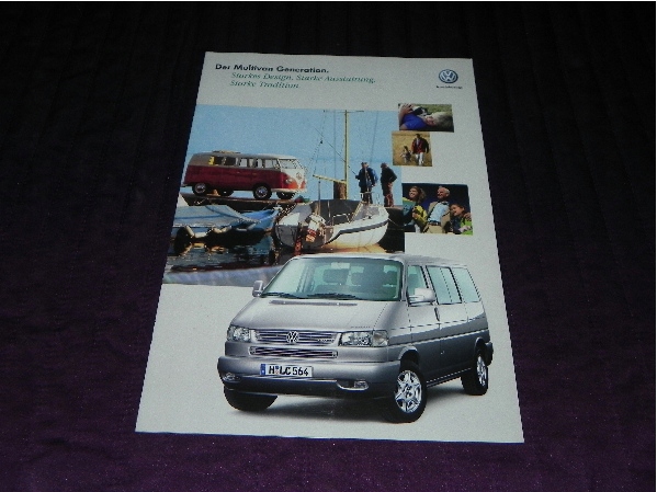 VW Volkswagen T4 Multivan Generation + cennik 2001