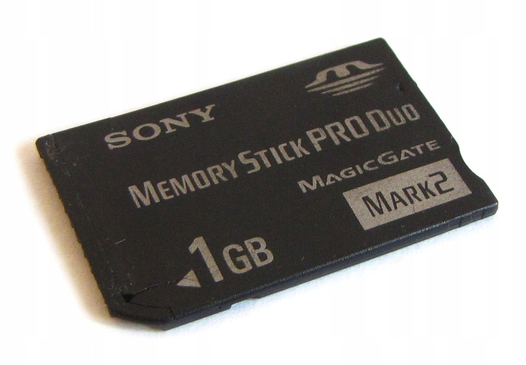 KARTA PAMIĘCI SONY 1GB MEMORY STICK PRO DUO MARK2