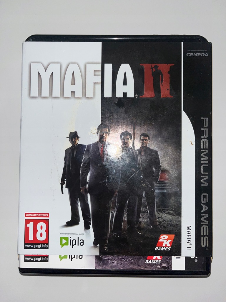 MAFIA II - pudełko po grze